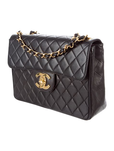 chanel classic long flap|Chanel classic flap bag jumbo.